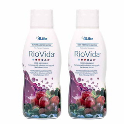 Transfer Factor RioVida - 2 x 500 ml,  Nahrungsergänzungsmittel 4Life, USA